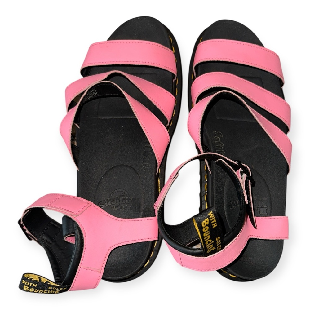 Dr Martens women’s Blaire Pink Strappy Sandals size 11 - Picture 9 of 12